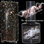 Addictive UV LED Gel Nail Polish - Black Diamonds