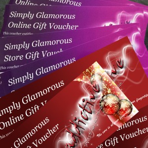 Gift voucher christmas ad