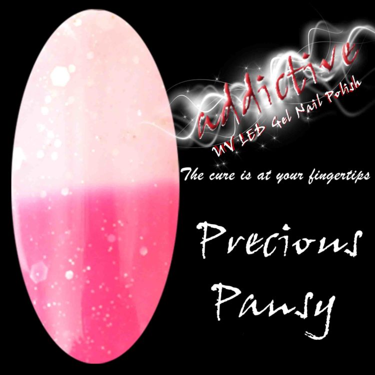 Addictive UV LED Gel Nail Polish - Precious Pansy Fusion