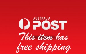 Australia-Post free shipping