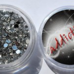 Addictive Gems - Silver Rhinestones  2mm