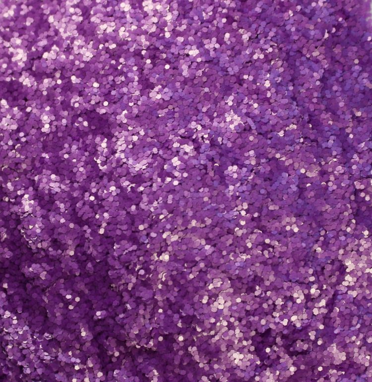 Addictive Bagged Glitters - Fluro Purple Hex Glitter 5g