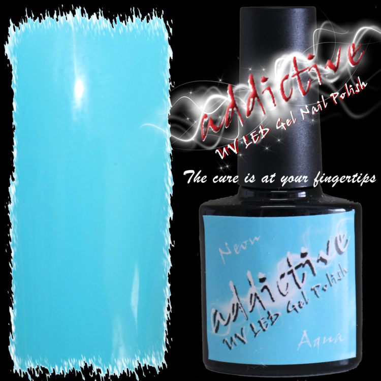 Addictive UV LED Gel Nail Polish - Aqua