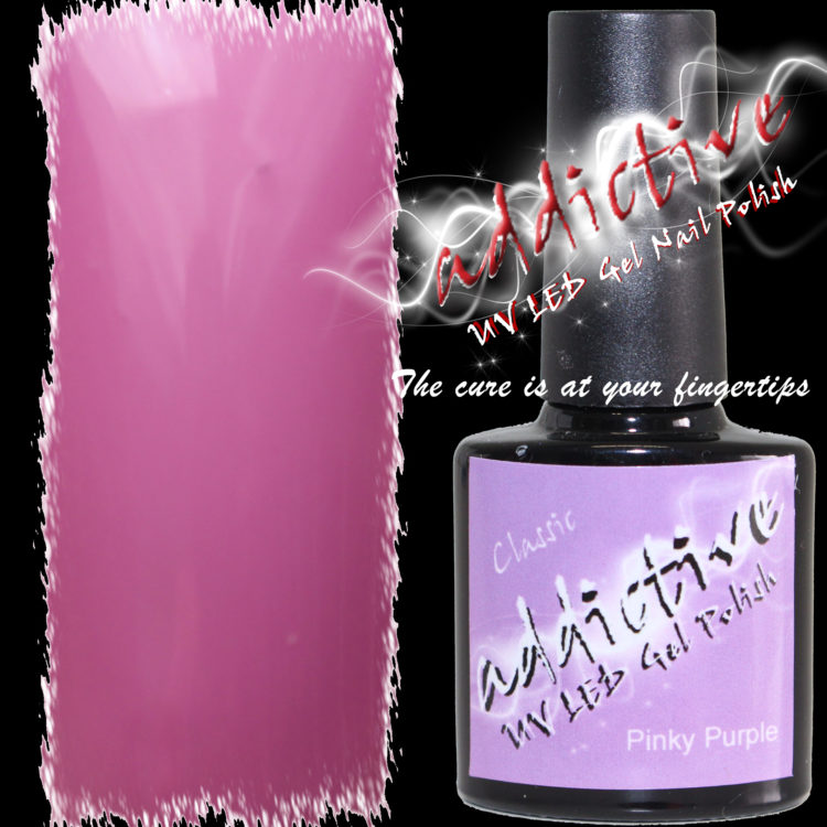 Addictive UV LED Gel Nail Polish - Pinky Purple