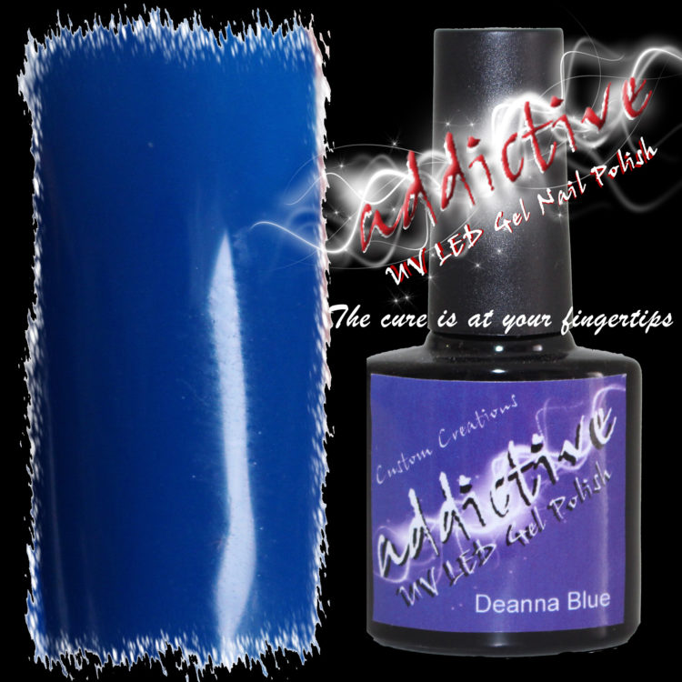 Addictive UV LED Gel Nail Polish - Deanna Blue