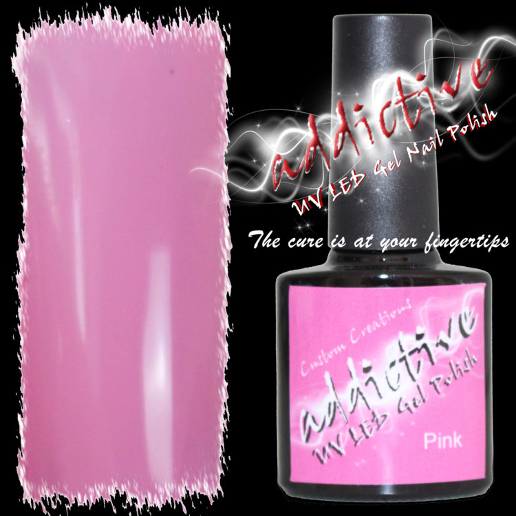 Addictive UV LED Gel Nail Polish - PINK 10g