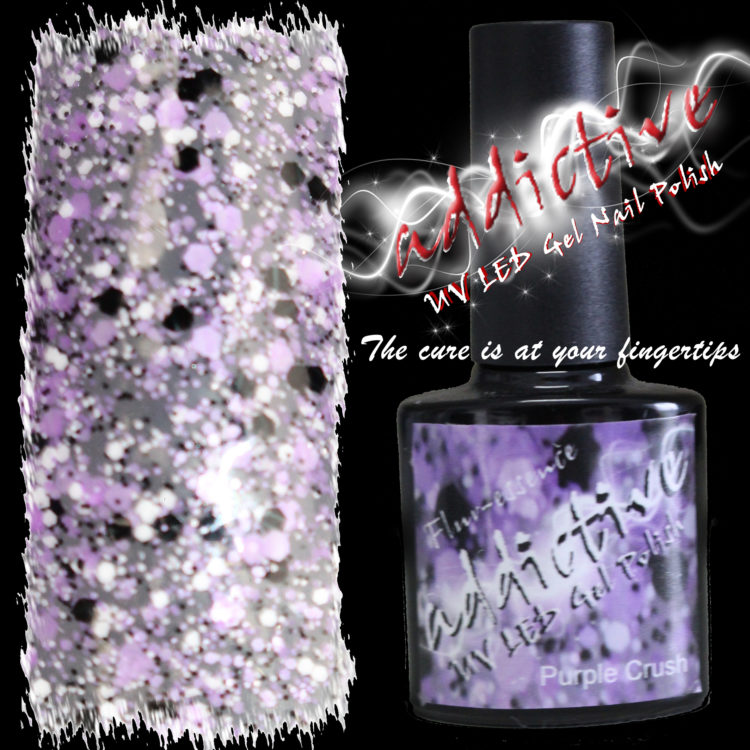 Addictive UV LED Gel Nail Polish - Purple Crush