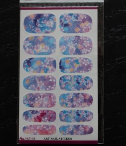 nail wraps water transfer