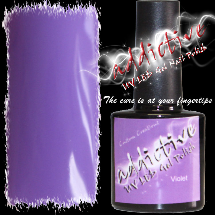 Addictive UV LED Gel Nail Polish - Violet