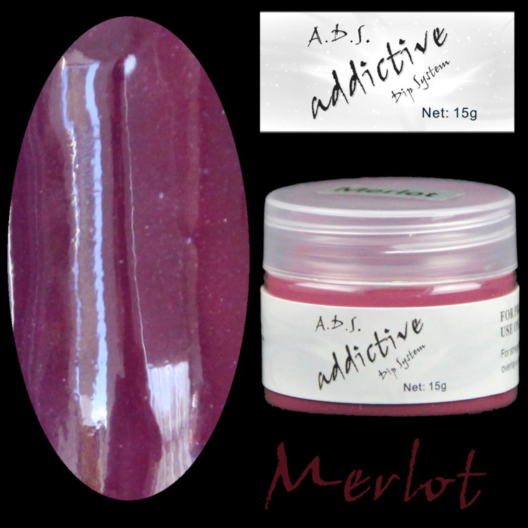 Addictive Dip System Dipping Powder 20ml/15g - Merlot