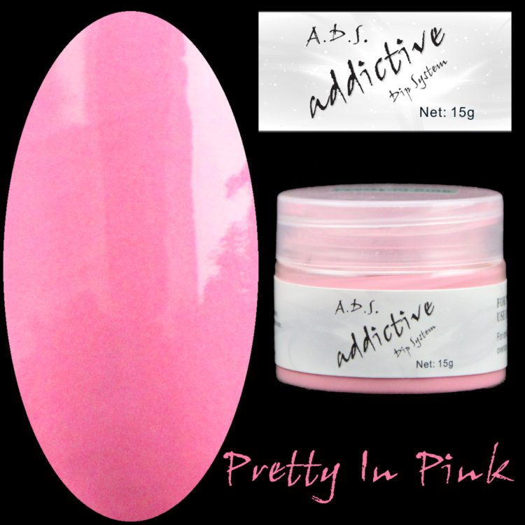 Addictive Dip System Dipping Powder 20ml/15g - Pretty in Pink