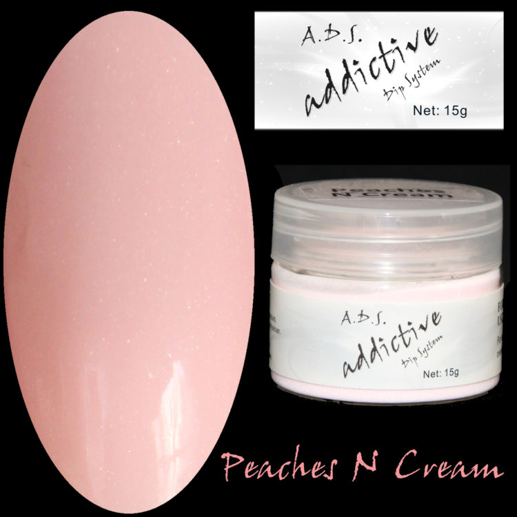 Addictive Dip System Dipping Powder 20ml/15g - Peaches N Cream