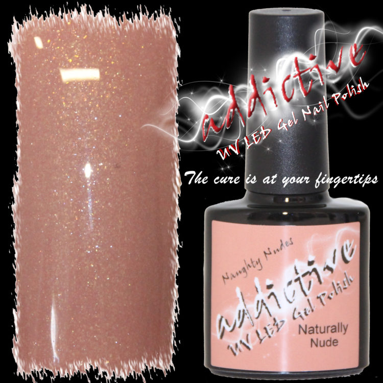 Addictive UV LED Gel Nail Polish - Naturally Nude (Hema Free)