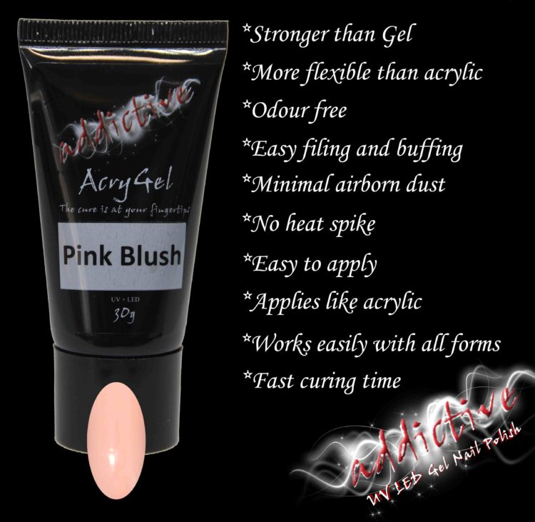 Addictive AcryGel 30g Pink Blush