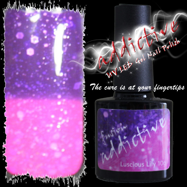 Addictive UV LED Gel Nail Polish- Fusion - Luscious Lily