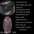 Addictive AcryGel Artistic Glitters - Glam It Up 15g pot