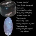 Addictive AcryGel Artistic Glitters - Opal 15g pot