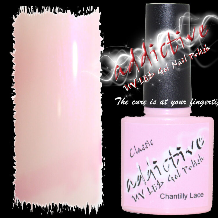 Addictive UV LED Gel Nail Polish - Chantilly Lace