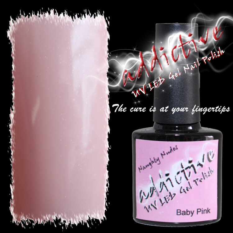 Addictive UV LED Gel Nail Polish - Baby Pink