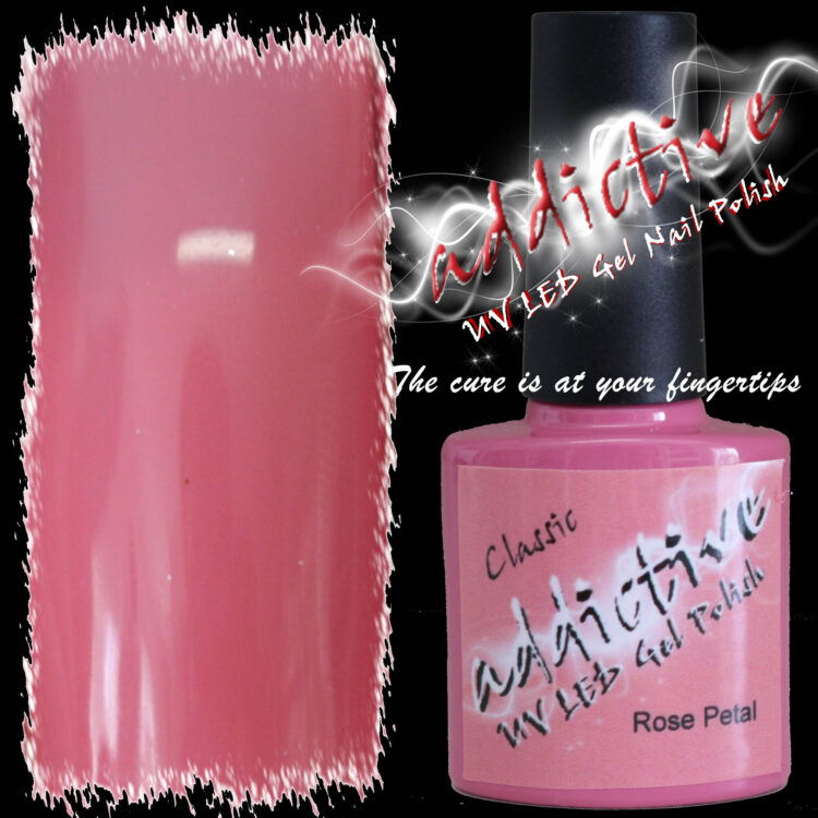 Addictive UV LED Gel Nail Polish - Rose Petal