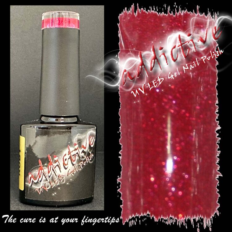 Addictive UV LED Gel Nail Polish - Ruby