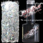 Addictive UV LED Gel Nail Polish - Bling it on!!! Silver