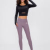 AMAZON LEGGING PURPLE FRONT FULL