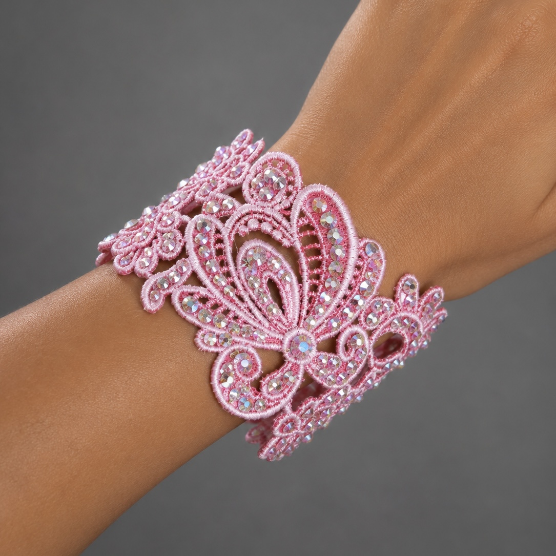 3 TONE PINK + TRANS AB CRYSTAL